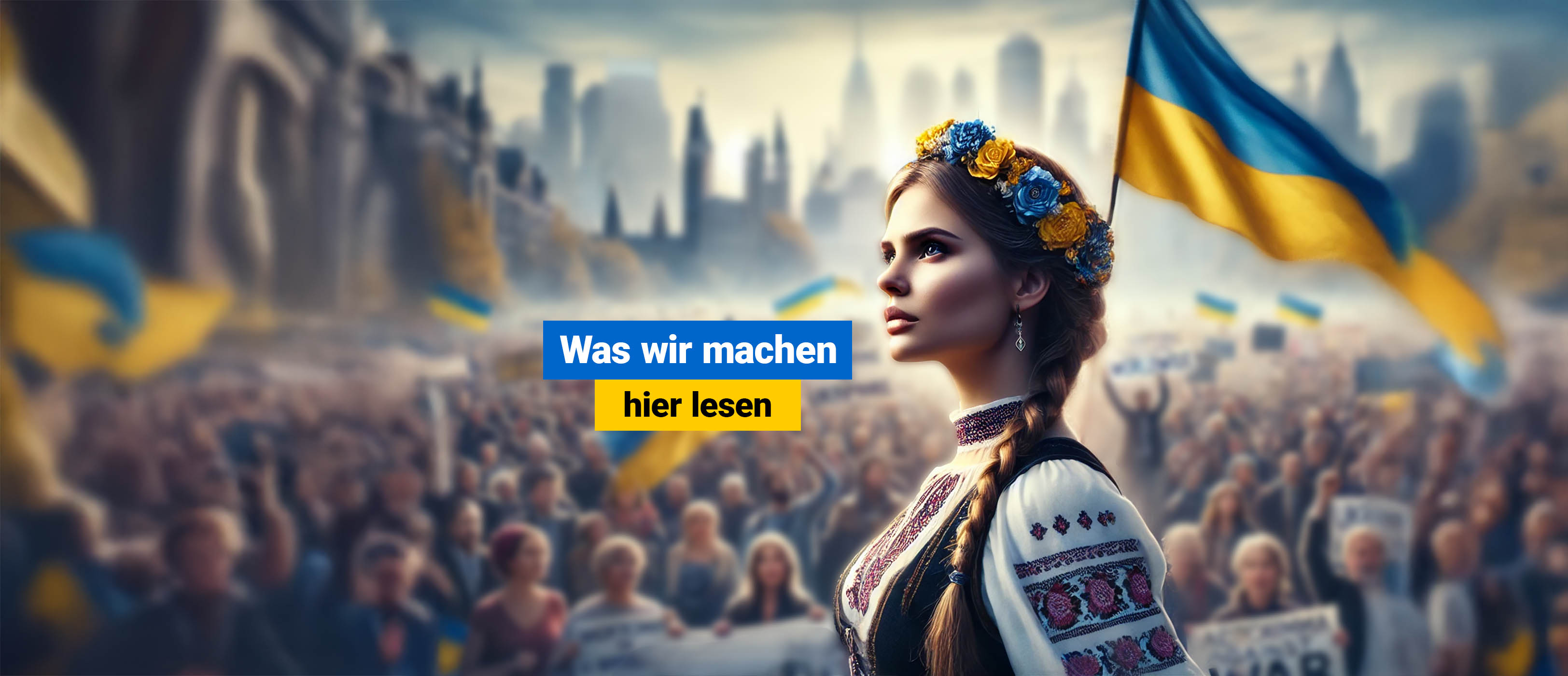 Was wir machen – Hilfe für die Ukraine